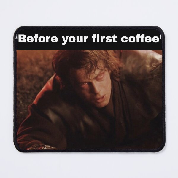 Item preview, “Before your first coffee” designed and sold by ModernMoodPrint.