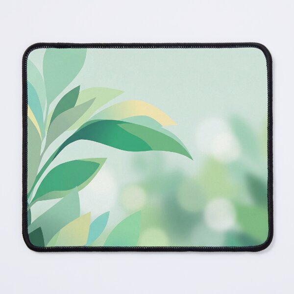 Item preview, Fresh Green Leaves and Soft Bokeh designed and sold by Neural Dream.
