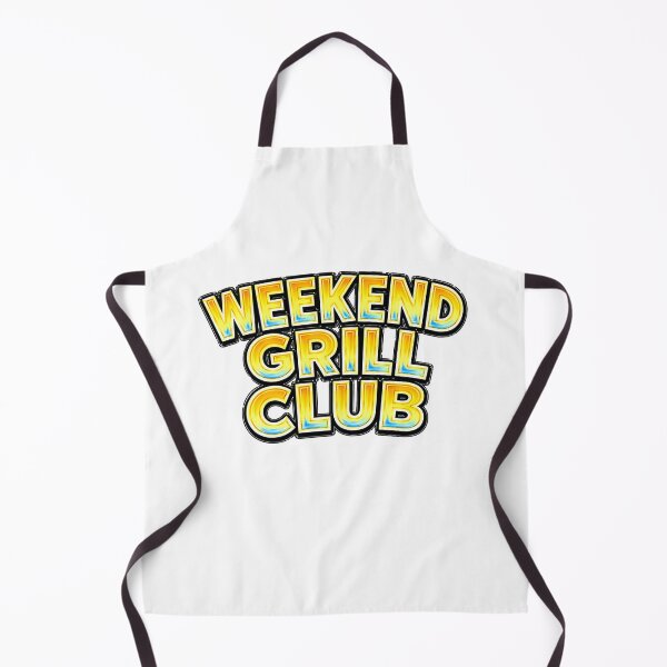 Item preview, Weekend Grill Club – Hand Drawn Childlike Typography designed and sold by Mac Sketches.