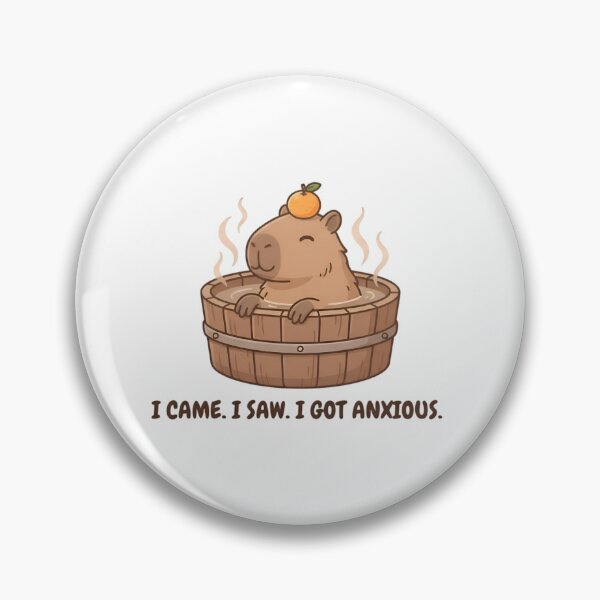 Item preview, I Came I Saw I Got Anxious Cute Capybara designed and sold by cute stuff too.