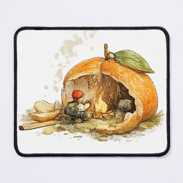 Item preview, Tiny Campfire Inside an Orange Peel designed and sold by Sara-Ai.