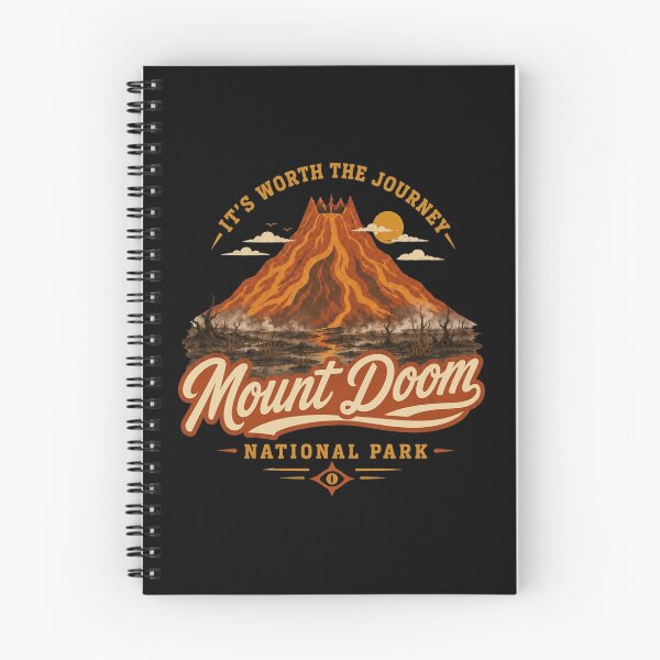 Item preview, LOTR, Mount Doom National Park designed and sold by ShipeyRico.