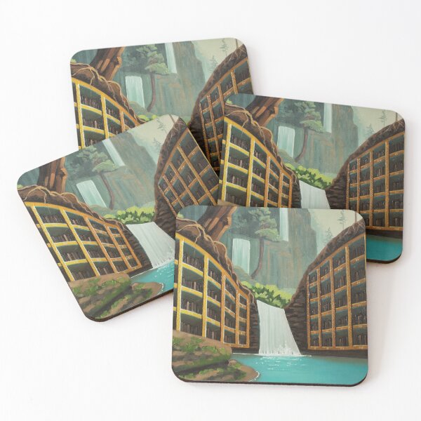 Item preview, Abandoned library designed and sold by Yue Zeng Art Studio.
