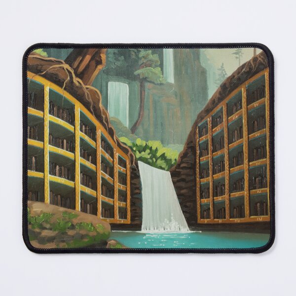 Item preview, Abandoned library designed and sold by Yue Zeng Art Studio.