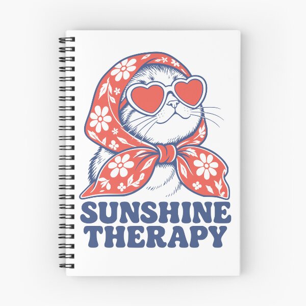 Item preview, Sunshine Therapy Funny Cat Meme T-Shirt designed and sold by RaakelSalo.