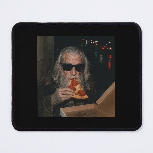 Item preview, LOTR, Gandalf Wizard Pizza, Lotr Wizard designed and sold by ShipeyRico.