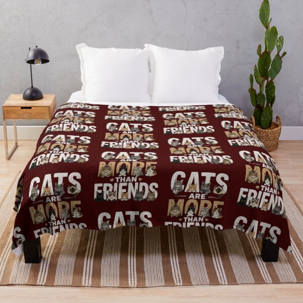Item preview, Cats Are More Than Friends Cute Cat Breeds Design designed and sold by Evelashop.