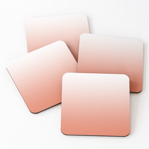 Item preview, Cool Peach and White Gradient designed and sold by Kodexstore.