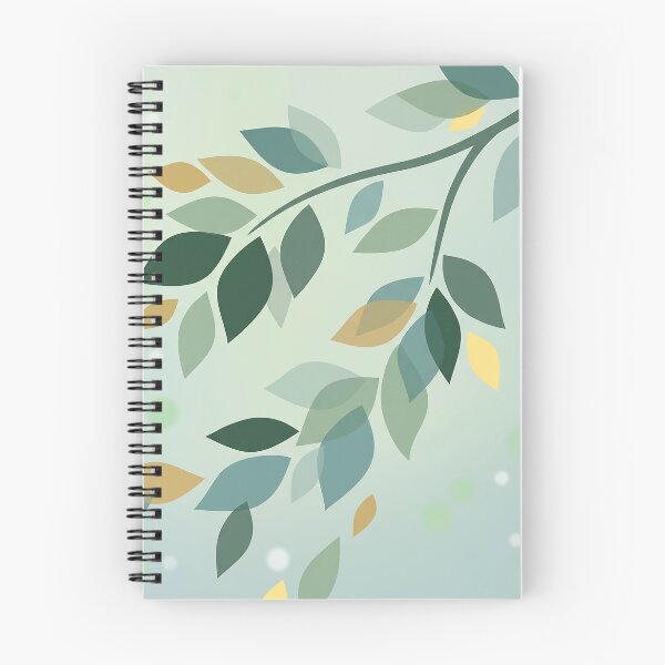 Item preview, Elegant Translucent Green and Gold Leaves designed and sold by Neural Dream.