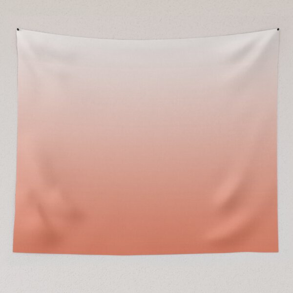 Item preview, Cool Peach and White Gradient designed and sold by Kodexstore.