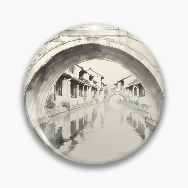Item preview, Ancient Bridge designed and sold by HezeOtakuArt.