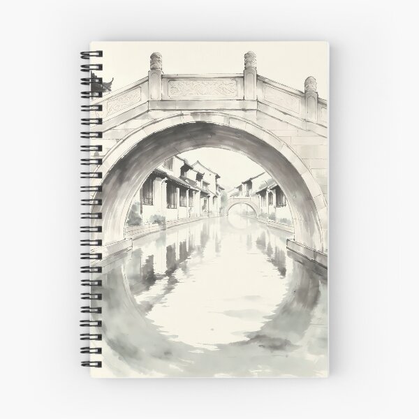 Item preview, Ancient Bridge designed and sold by HezeOtakuArt.