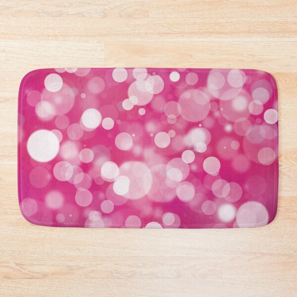 Item preview, White Bokeh on Pink Background designed and sold by GraffiTimi.
