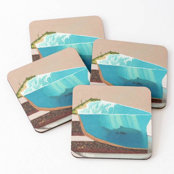 Item preview, Geology cate ocean piece designed and sold by Yue Zeng Art Studio.
