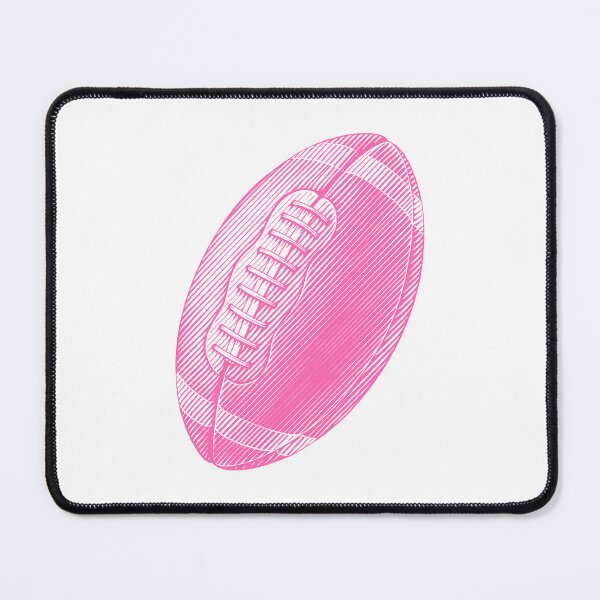 Item preview, Vintage Pink American Football Line Art designed and sold by pattern-archive.