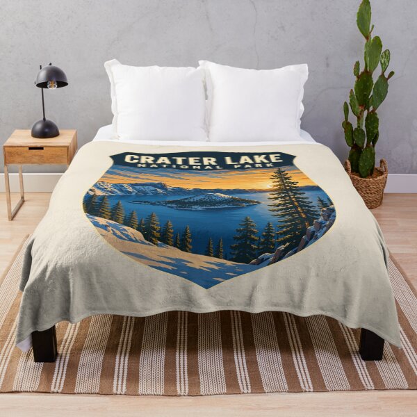 Item preview, Crater Lake National Park Orego Retro Design designed and sold by Gideon Emmerich.