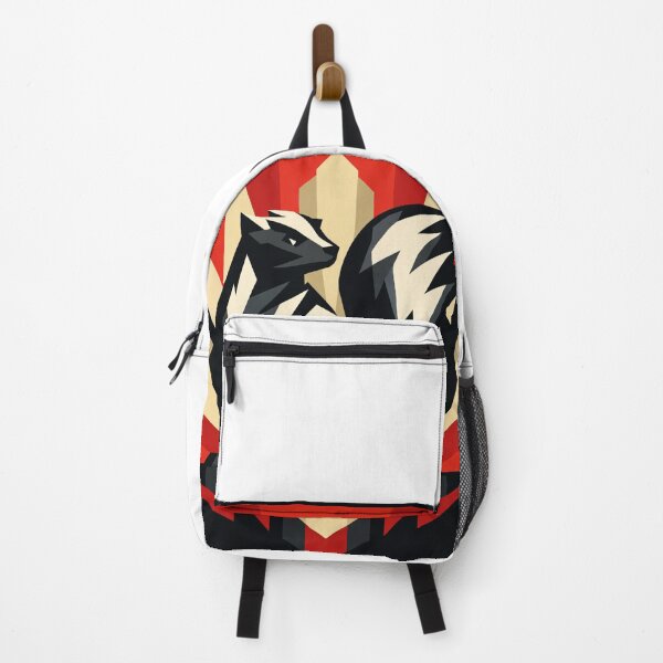 Item preview, Geometric Skunk Art Deco Style designed and sold by LegendQuarter.