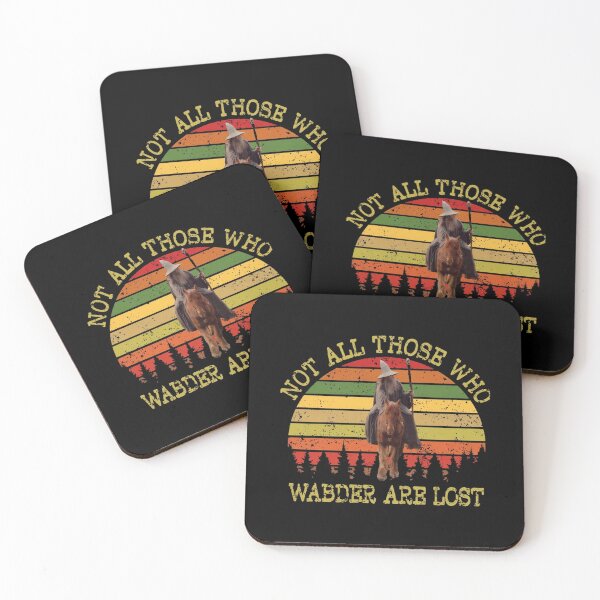Item preview, Not All Those Who Wander Are Lost, LOTR Sunset designed and sold by ShipeyRico.