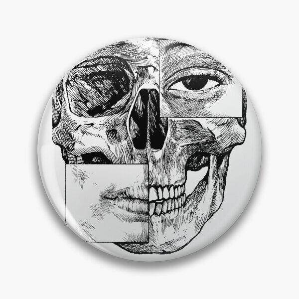 Item preview, Fragment of Existence Skull Surrealism Art designed and sold by fadhilfahrianto.