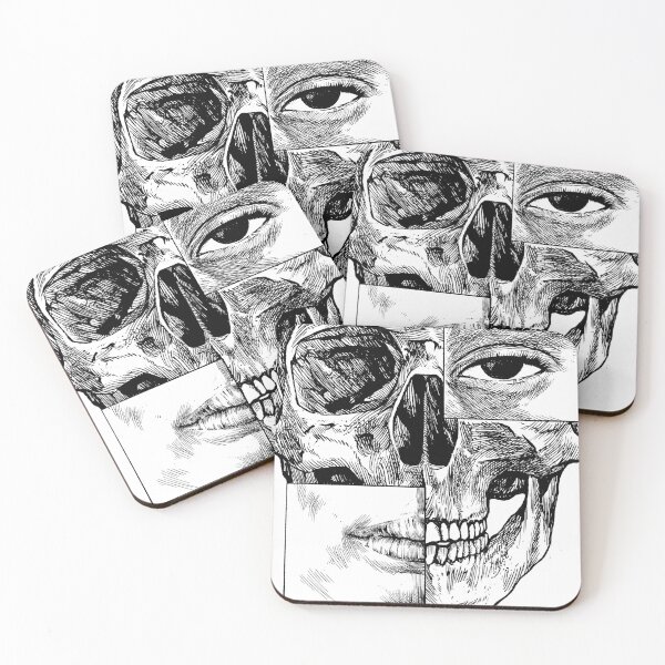Item preview, Fragment of Existence Skull Surrealism Art designed and sold by fadhilfahrianto.