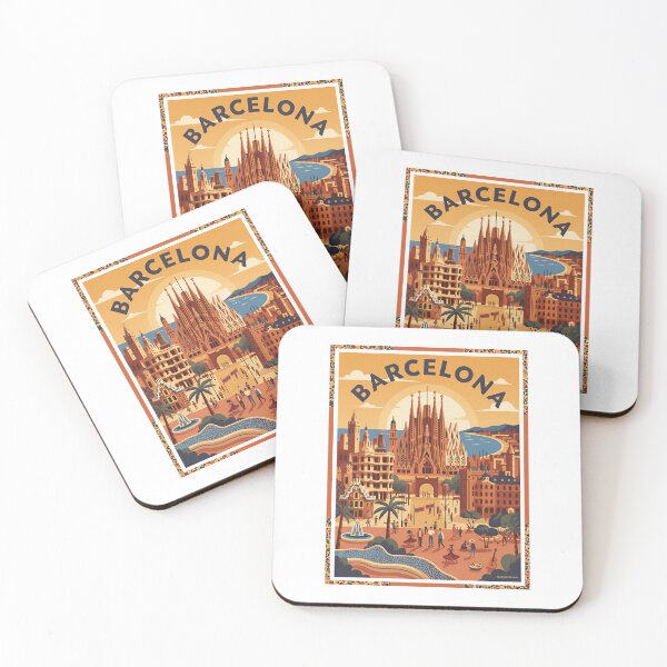 Item preview, Barcelona Sagrada Familia Travel Poster designed and sold by Aminlazir.