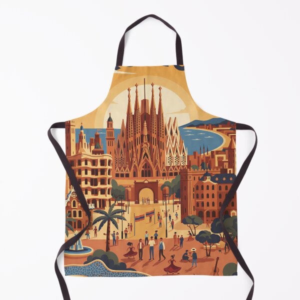 Item preview, Barcelona Sagrada Familia Travel Poster designed and sold by Aminlazir.