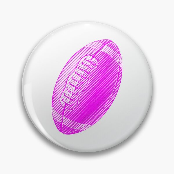 Item preview, Vintage Magenta American Football Line Art designed and sold by pattern-archive.