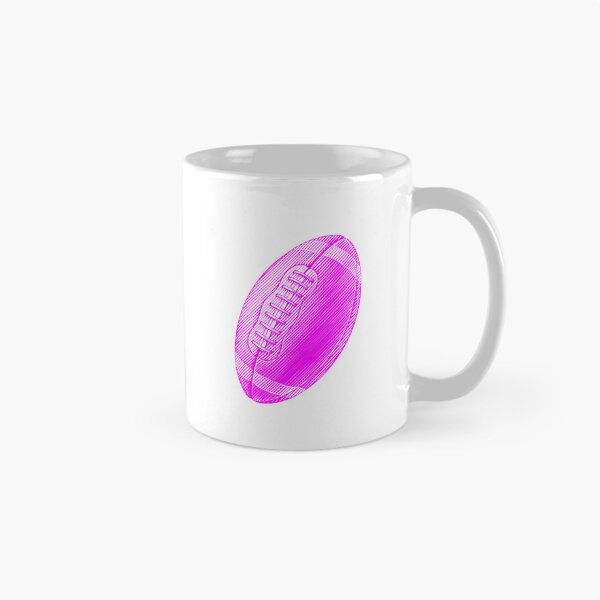 Item preview, Vintage Magenta American Football Line Art designed and sold by pattern-archive.