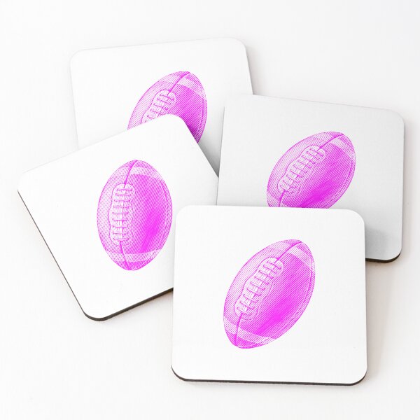 Item preview, Vintage Magenta American Football Line Art designed and sold by pattern-archive.