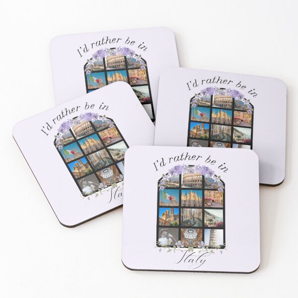 Item preview, I'd Rather Be In Italy (Window View) designed and sold by GMTcreations.