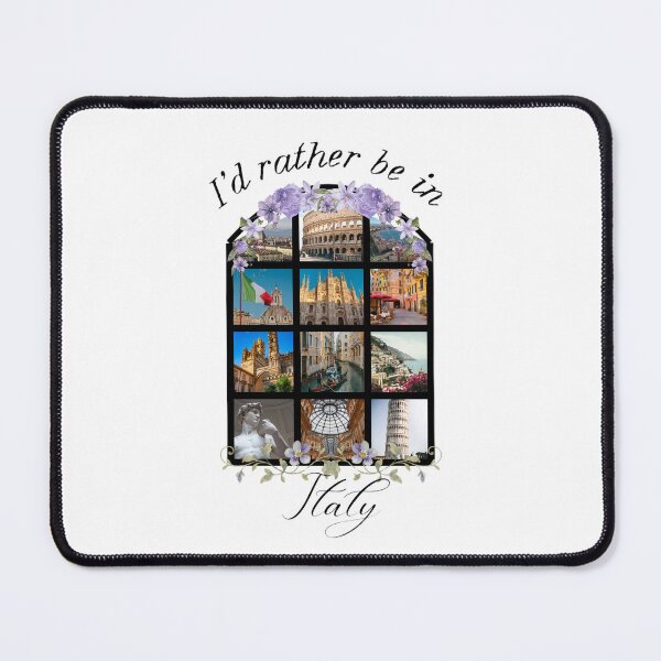 Item preview, I'd Rather Be In Italy (Window View) designed and sold by GMTcreations.