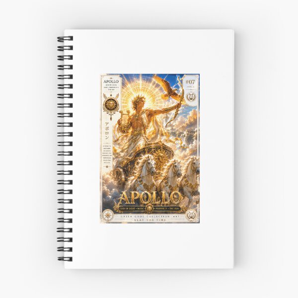 Item preview, Apollo – God of the Sun | Greek Gods Collection #07 | Divine Solar Chariot | Mythology Fantasy Art | Slay The Time designed and sold by SLAYTHESPACE.