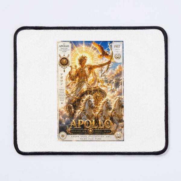 Item preview, Apollo – God of the Sun | Greek Gods Collection #07 | Divine Solar Chariot | Mythology Fantasy Art | Slay The Time designed and sold by SLAYTHESPACE.