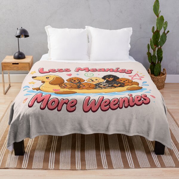 Item preview, Less Meanies More Weenies, Dachshund Mom Gift, Funny Dog Lover designed and sold by Sprinkle12345.