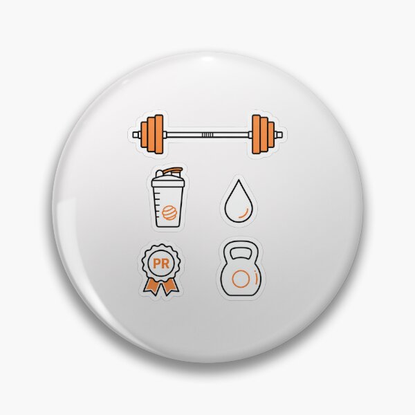 Item preview, Gym essentials sticker sheet designed and sold by FBA.