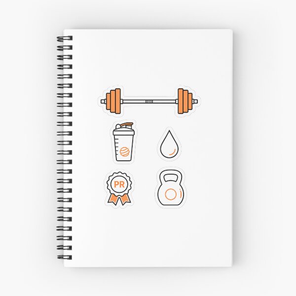 Item preview, Gym essentials sticker sheet designed and sold by FBA.