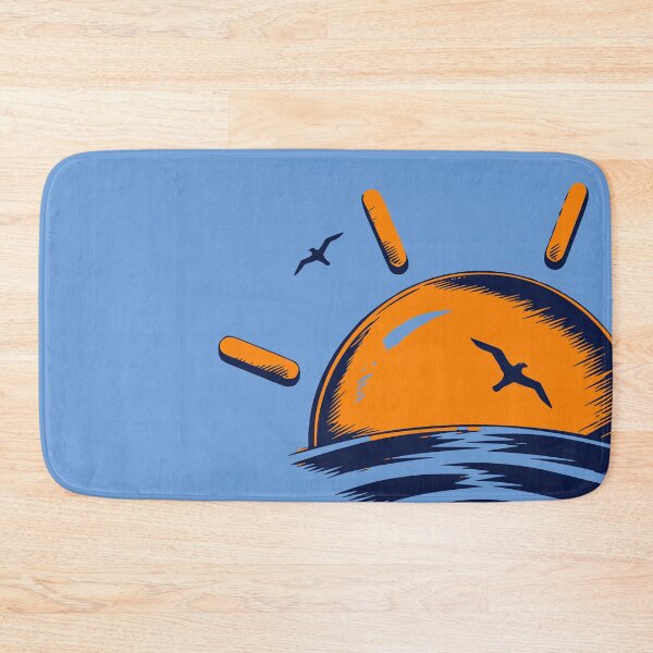 Item preview, Golden Hour Club Sunset Ocean Waves Retro Beach Vintage Travel Graphic designed and sold by illeN-Art-World.
