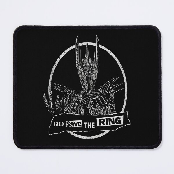 Item preview, Sauron God Save the Ring LOTR designed and sold by ShipeyRico.