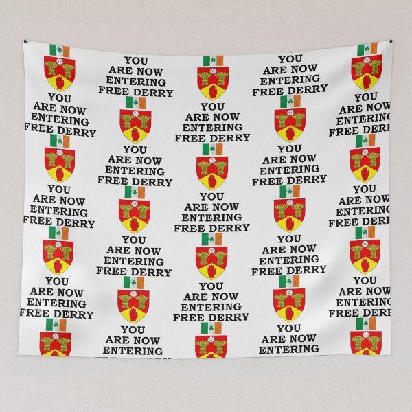 Item preview, You Are Now Entering Free Derry designed and sold by dirhjdom.