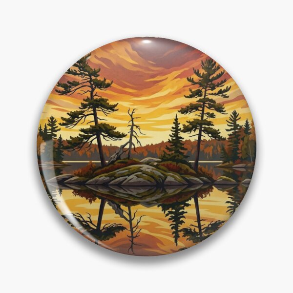 Item preview, Algonquin Provincial Park Travel Poster designed and sold by greatlakesimage.