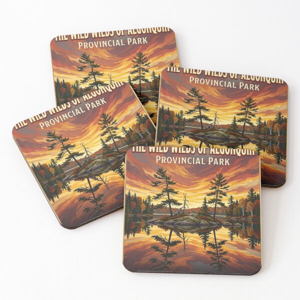 Item preview, Algonquin Provincial Park Travel Poster designed and sold by greatlakesimage.