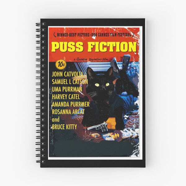 Item preview, Puss Fiction designed and sold by Geekman69.