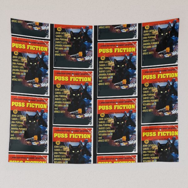 Item preview, Puss Fiction designed and sold by Geekman69.