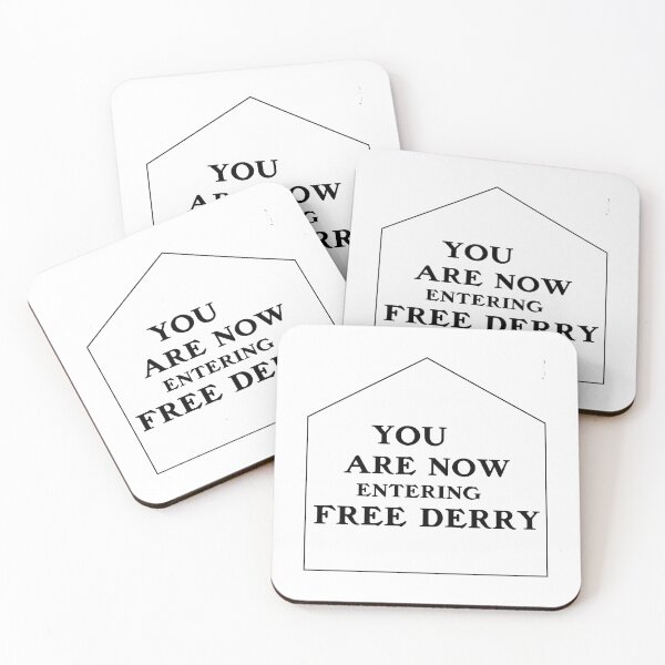 Item preview, You Are Now Entering Free Derry designed and sold by dirhjdom.