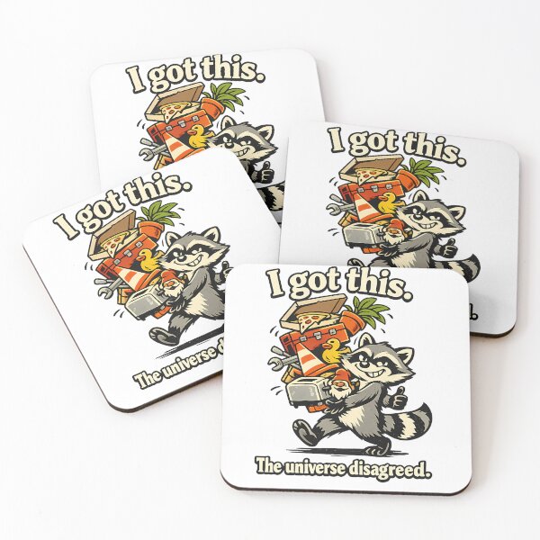 Item preview, I Got This Funny Raccoon Cartoon designed and sold by Unica_designs.