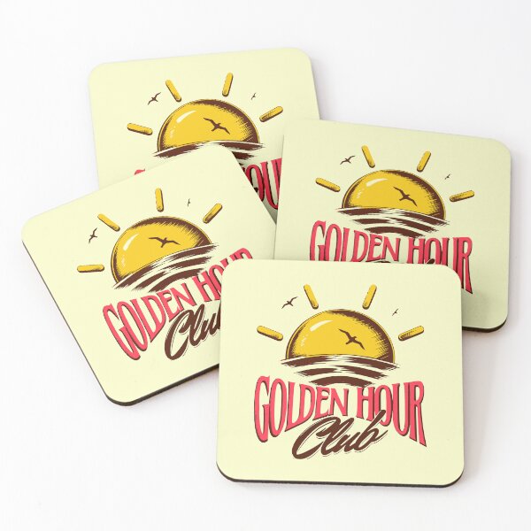 Item preview, Golden Hour Club Photography Vintage Sunset Lighting Aesthetic Graphic designed and sold by illeN-Art-World.