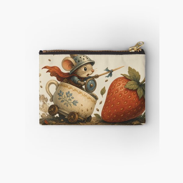 Item preview, Brave Mouse Knight Jousting Giant Strawberry designed and sold by VIVID COLORS CLUB.