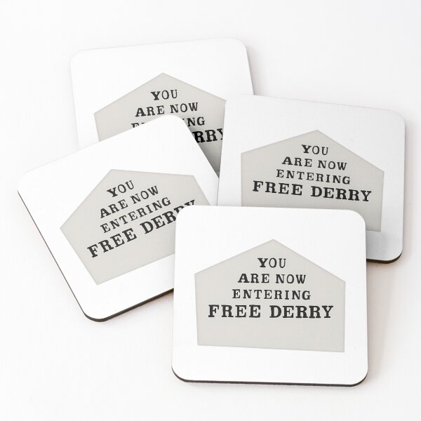 Item preview, You Are Now Entering Free Derry designed and sold by dirhjdom.