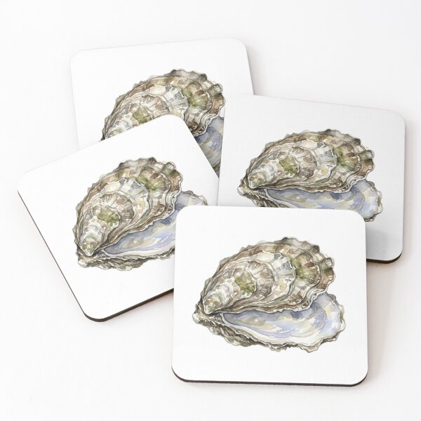 Item preview, Oyster painting watercolor  designed and sold by SOUFIANE1991.