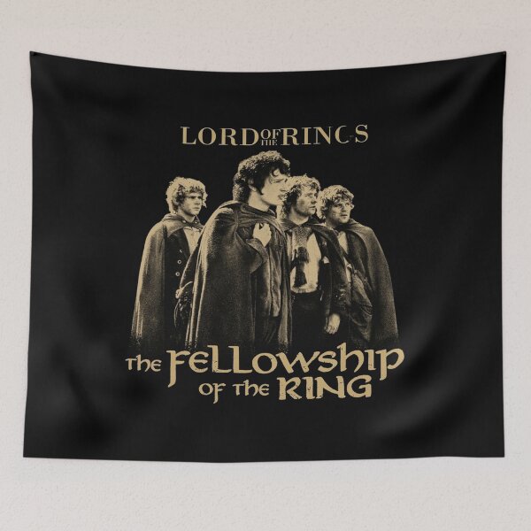 Item preview, Fellowship of the Ring, Lord of the Rings, Classic Film Hobbits designed and sold by ShipeyRico.